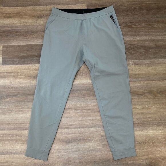 Public Rec Light Gray Jogger Pants Sz 36/34 - Picture 1 of 11